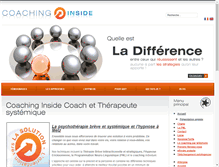 Tablet Screenshot of coachinginside.fr